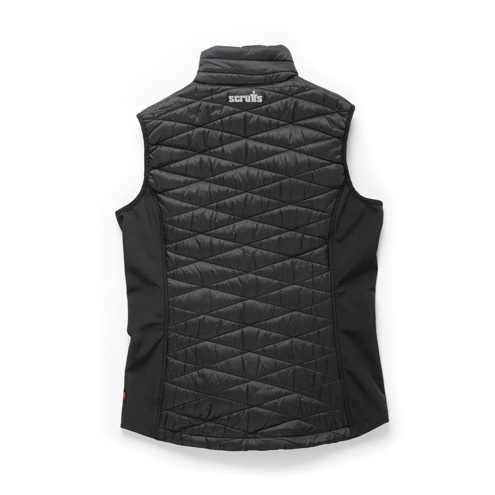 Bodywarmer Womens Gilet Black Lightweight Slim Fit Zipped Pockets Comfort Size 6 - Image 3