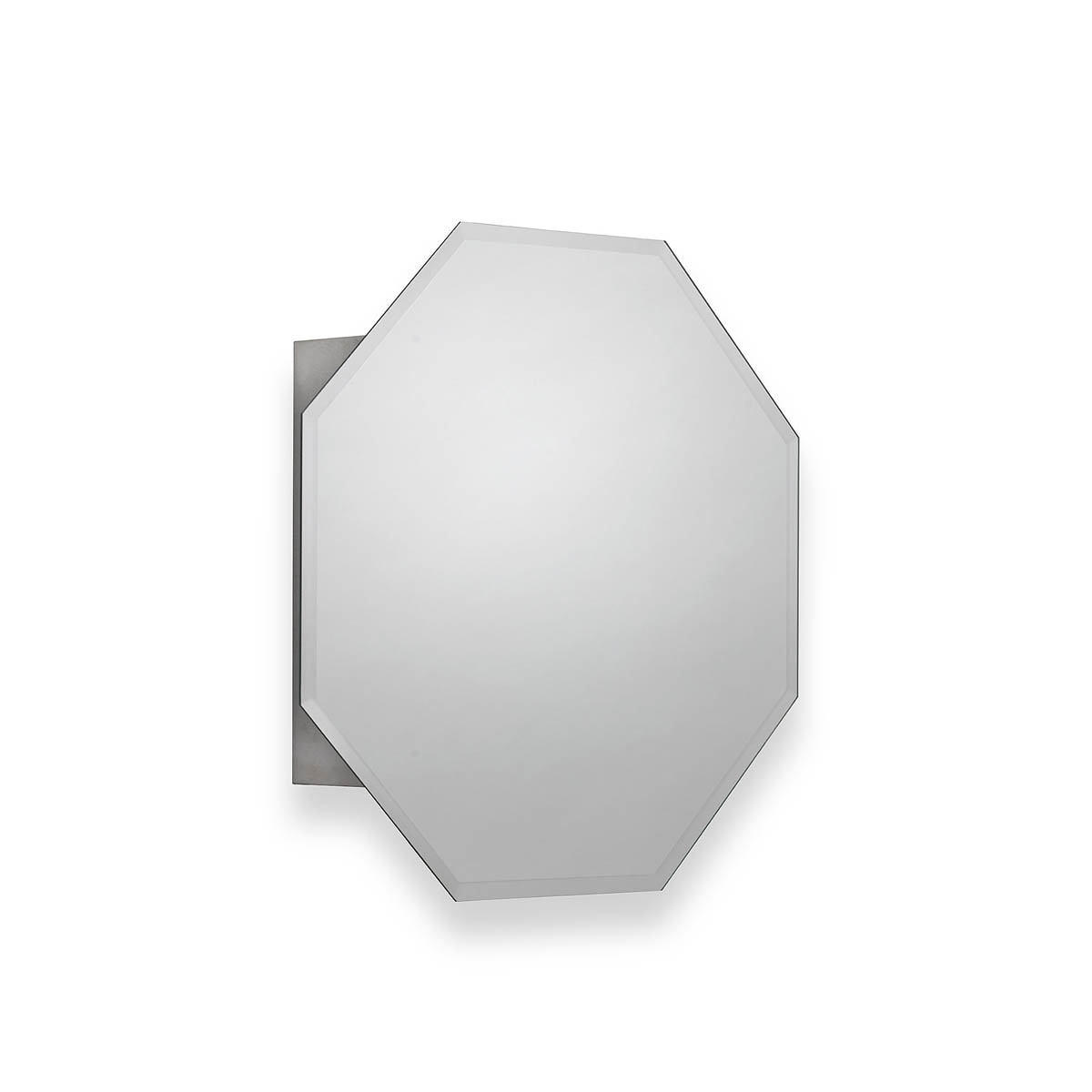 Croydex Bathroom Cabinet Wall Mounted Mirrored Single Door (H)500(W)500(D)11cm - Image 6