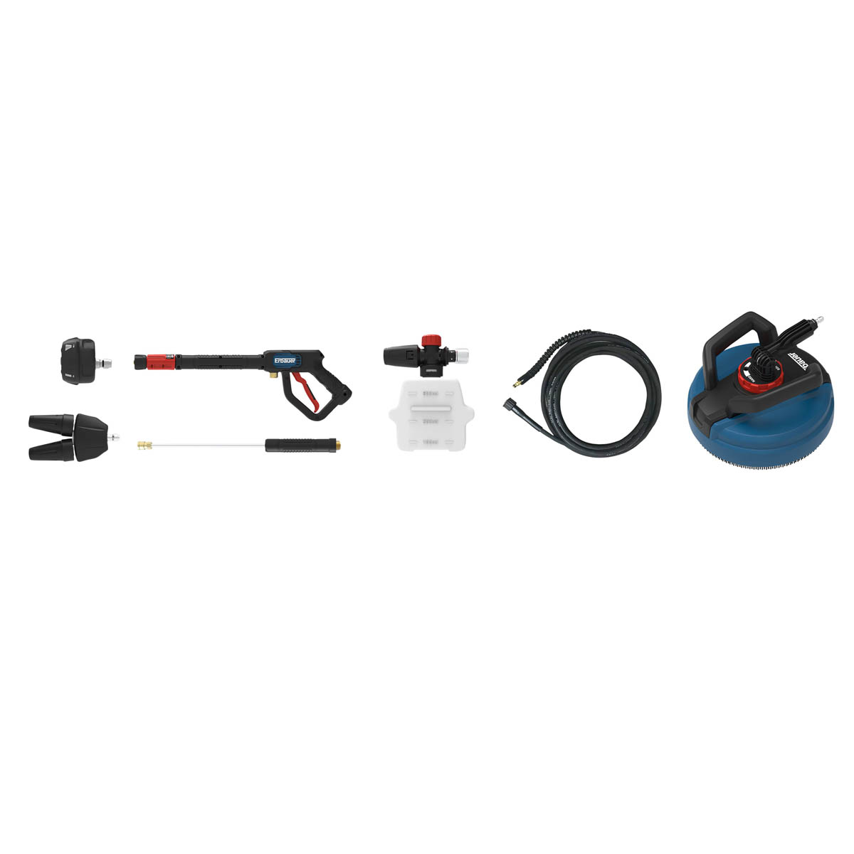 Erbauer Pressure Washer Electric 3kW EBPW3000 Garden Patio Car Jet Wash Compact - Image 2