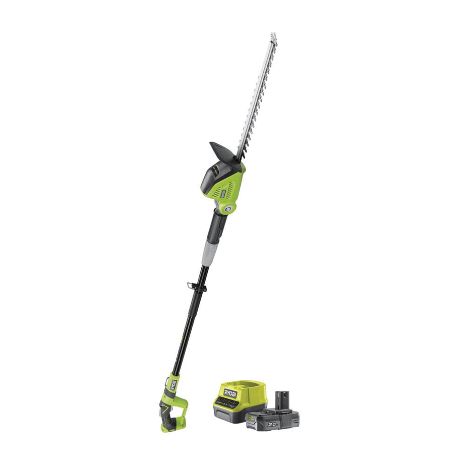 Ryobi ONE+ Hedge Trimmer Cordless RPT184520 Li-ion 2.0Ah 45cm Garden Cutter 18V - Image 1