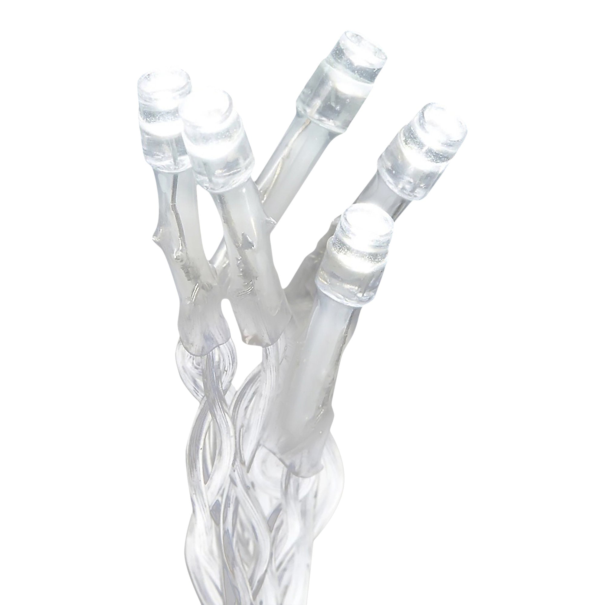 Christmas Icicle String Light LED Ice White 8 Functions Water Resistant 29.8m - Image 4