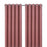 Eyelet Curtain Pink Plain Ready Made Ring Top Velvet Effect Living Bedroom Pair - Image 1