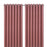 Valgreta Pink Velvet Lined Eyelet Curtain (W)228cm (L)228cm Pair - Image 1