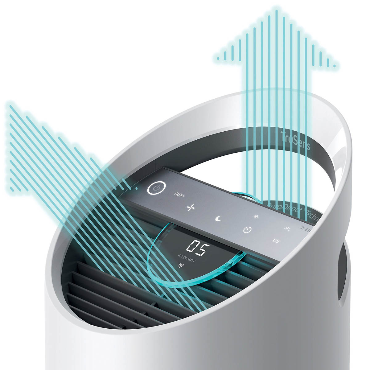 Leitz TruSens Air Purifier Smart Z-2500H Hepa 4 Speeds Plastic White Medium - Image 4