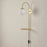 Dasha Gloss Brass effect Plug-in Wall light - Image 2