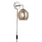 Vara Gloss Grey Silver effect Plug-in Wall light - Image 3