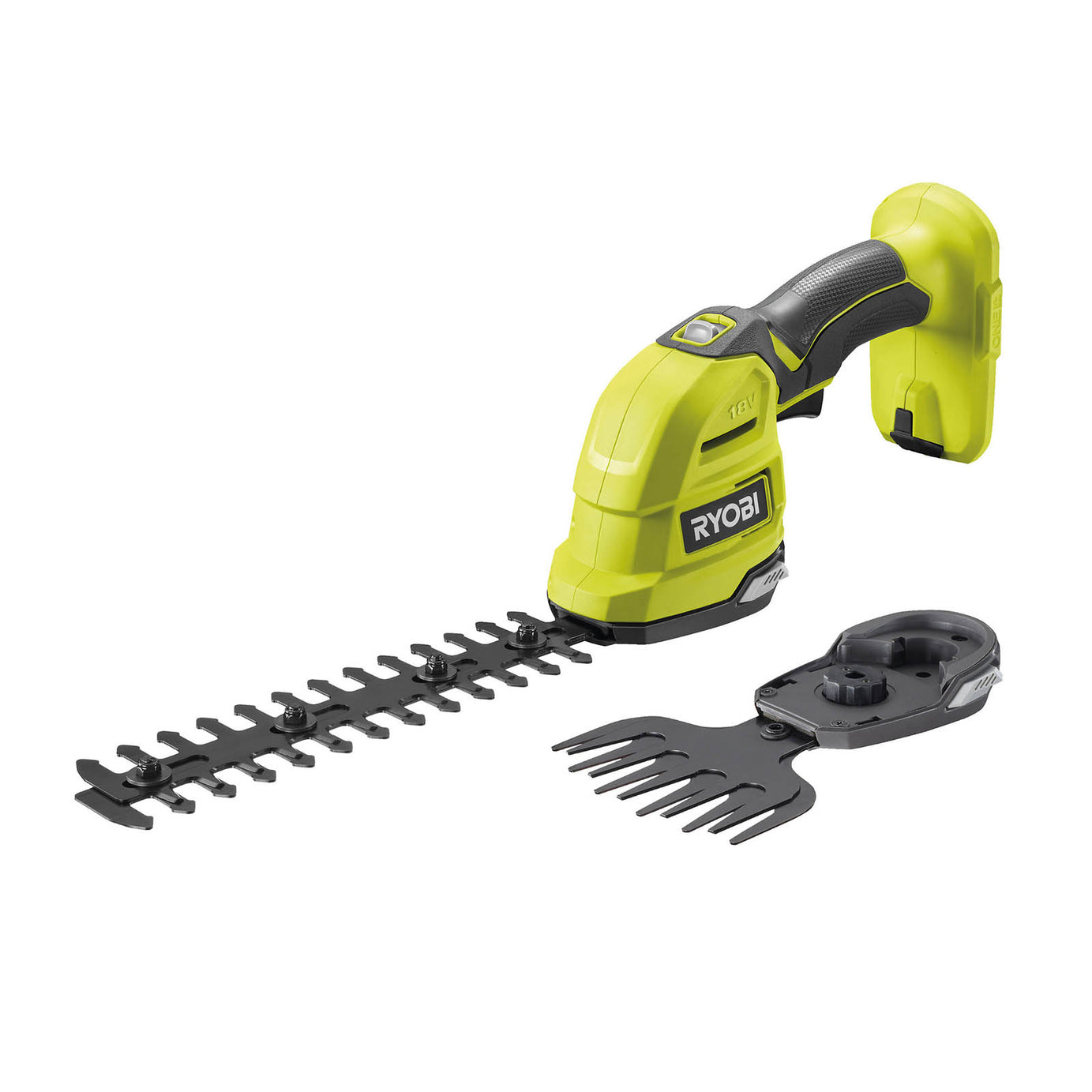 Ryobi Shrub And Grass Shear 2IN1 Cordless 18V RY18GSA-0 120mm Compact Body Only - Image 1