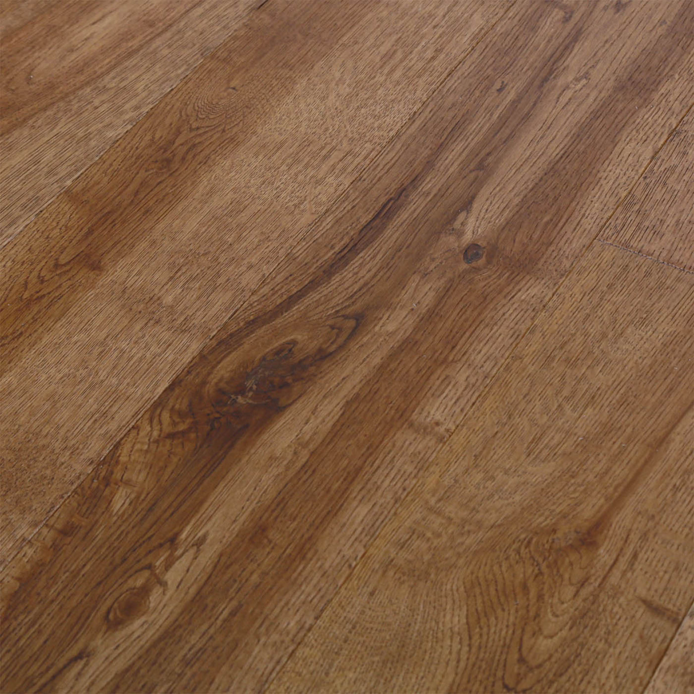 GoodHome Skara Rustic Brown Oak Engineered Real wood top layer flooring, 1.35m² - Image 6