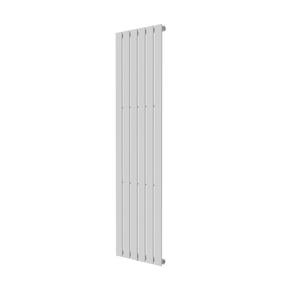 Designer Radiator White Vertical Modern Wall Mounted 2598BTU (W)452 x (H)1800mm - Image 1