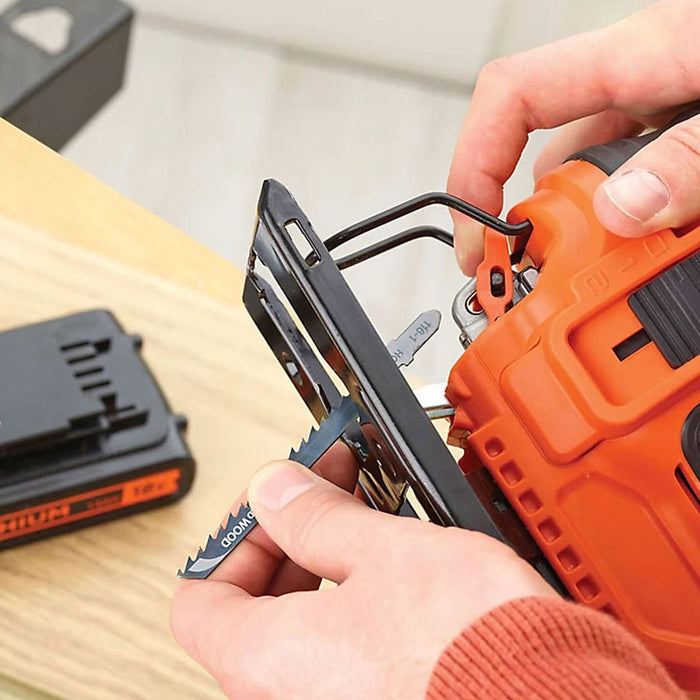 Black Decker Jigsaw Cordless BDCJS18C13GB 18V Variable Speed Ah Battery 2500Rpm - Image 8