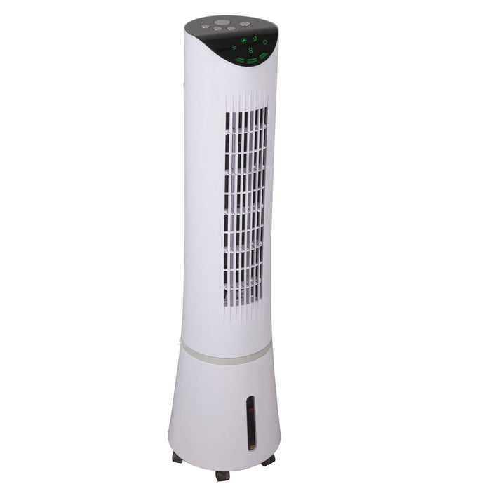 Portable Air Cooler Fan White Timer 3 Speed Oscillation 4L Remote Control 45W - Image 3