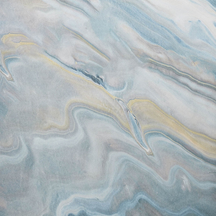 Wallpaper Mural Blue Matt Smooth Washable Removable Bedroom Living Room 4.45m² - Image 3