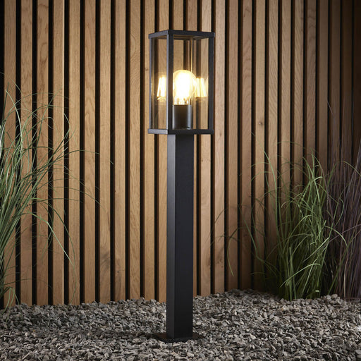 Longham Mains-powered (wired) 1 lamp Outdoor Post light (H)650mm - Image 1