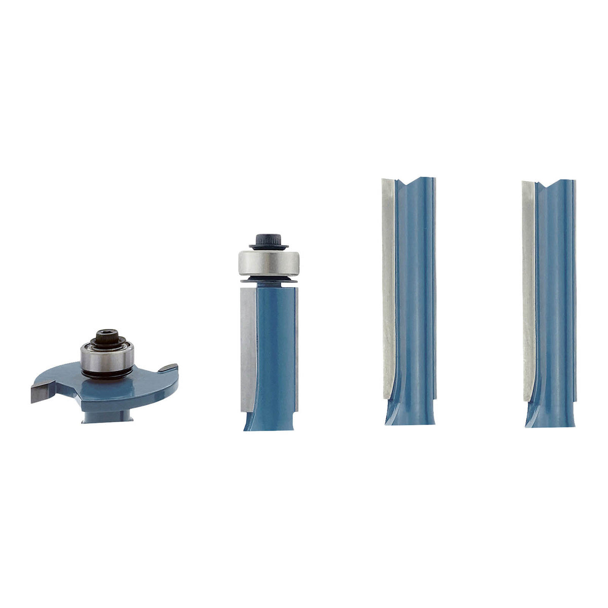 Erbauer Router bit set ½" shank 4 piece Kitchen fitters router set - Image 3