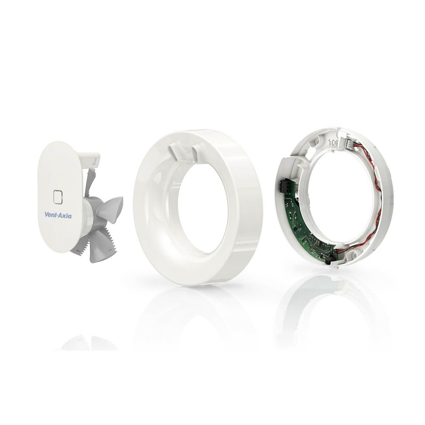 Vent-Axia Bathroom Smart Extractor Fan Svara Lo-Carbon 409802  (Dia)99mm - Image 8