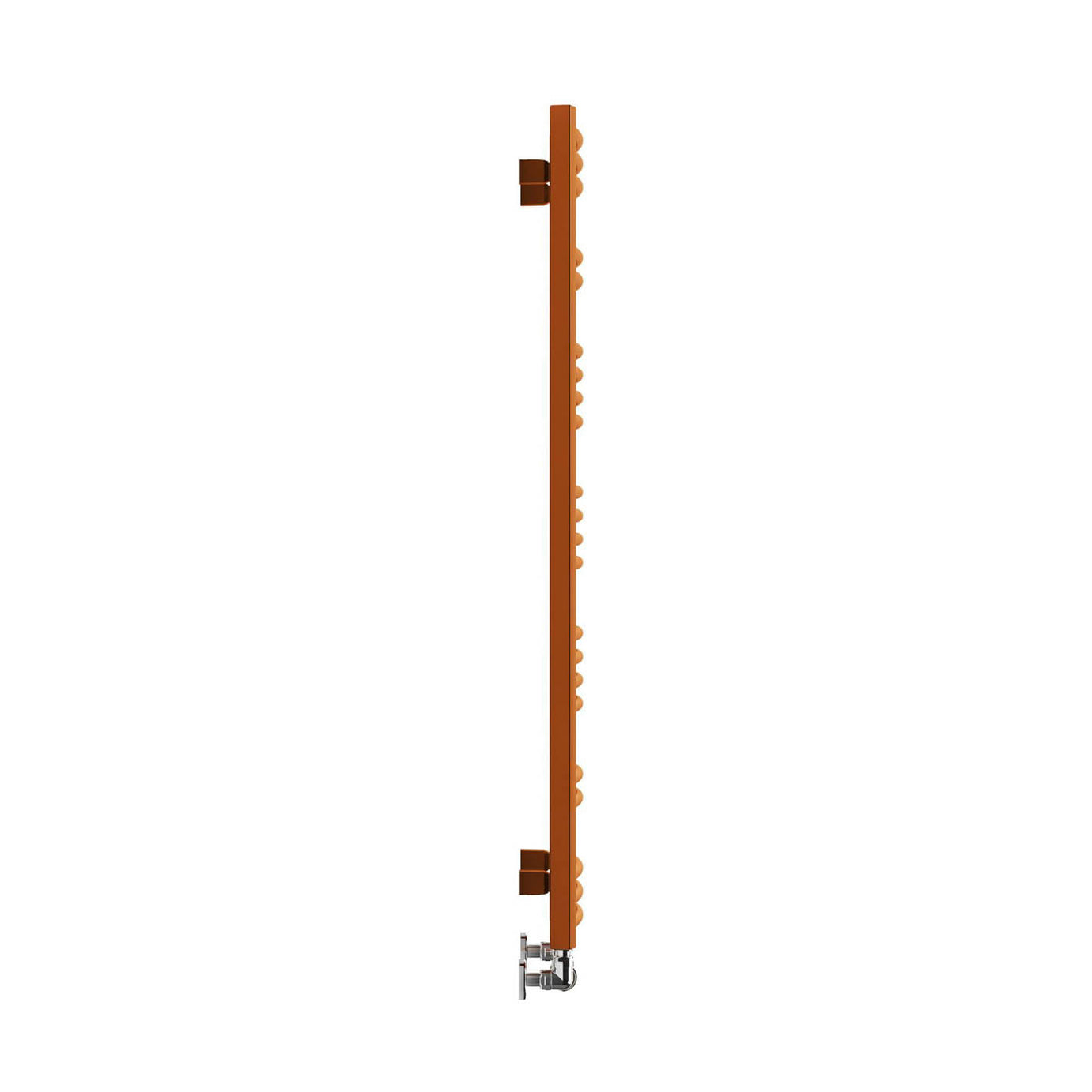 Terma Jade Copper Gas Flat Towel warmer (W)400mm x (H)1149mm - Image 7