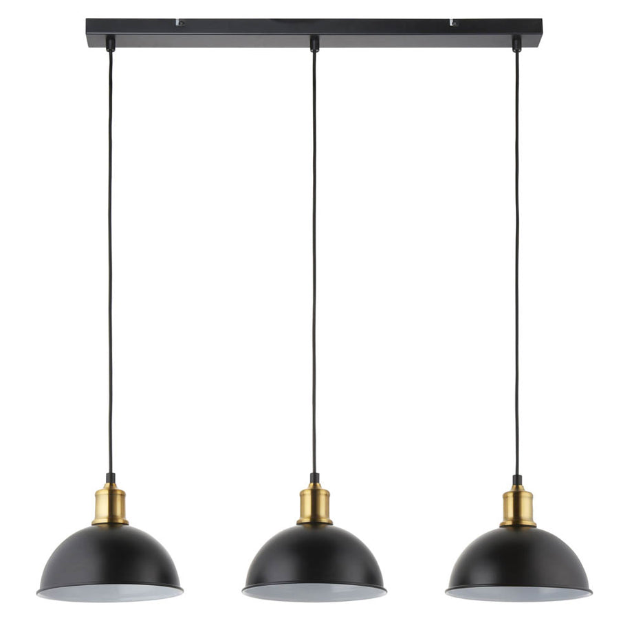Pendant Ceiling Light Hanging Adjustable Height Dimmable Matt Black Modern 6W - Image 3
