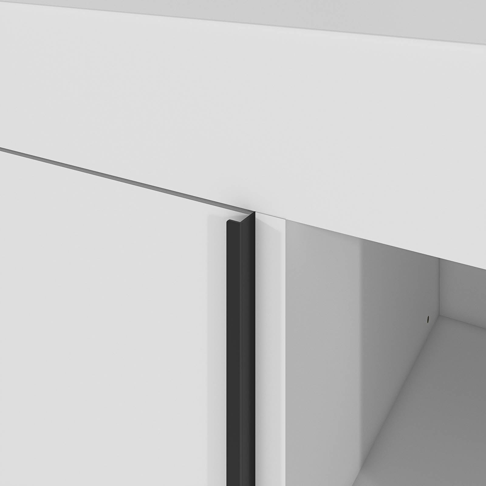 GoodHome Bathroom Cabinet Maza Matt White Single Wall-mounted (H) 820x (W) 650mm - Image 9