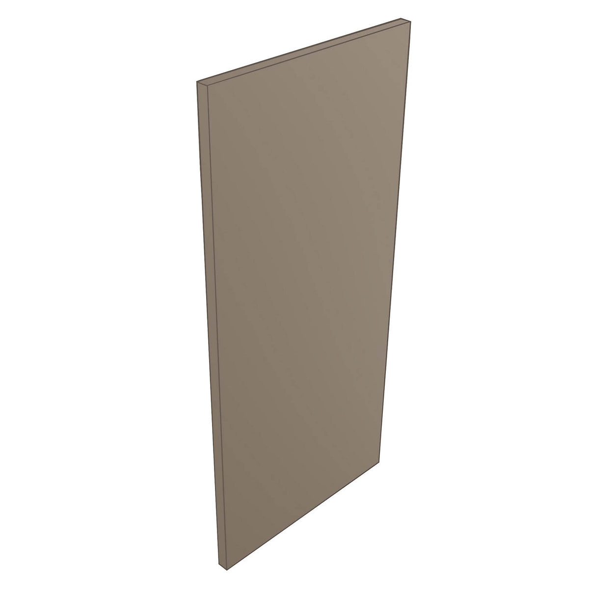Westport Matt Stone grey End panel (H)720mm - Image 1