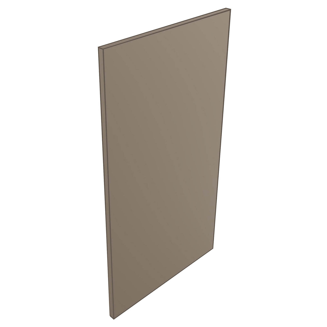 Westport Matt Stone grey End panel (H)900mm - Image 1