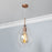 Pendant Ceiling Light LED Satin Copper Effect Adjustable Modern (Dia)250mm - Image 2