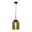 LED Pendant Ceiling Light Matt Antique Bronze Glass Shade Kitchen Dining Dia20cm - Image 2