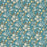 Clarke & Clarke Wallpaper Golden Lily Floral Matt Teal Smooth Washable 5.2m² - Image 2