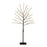 LED Christmas Berry Tree 4ft Black Pre-lit Warm White Indoor Outdoor 1210mm - Image 1