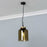 LED Pendant Ceiling Light Matt Antique Bronze Effect Height Adjustable (Dia)20cm - Image 2