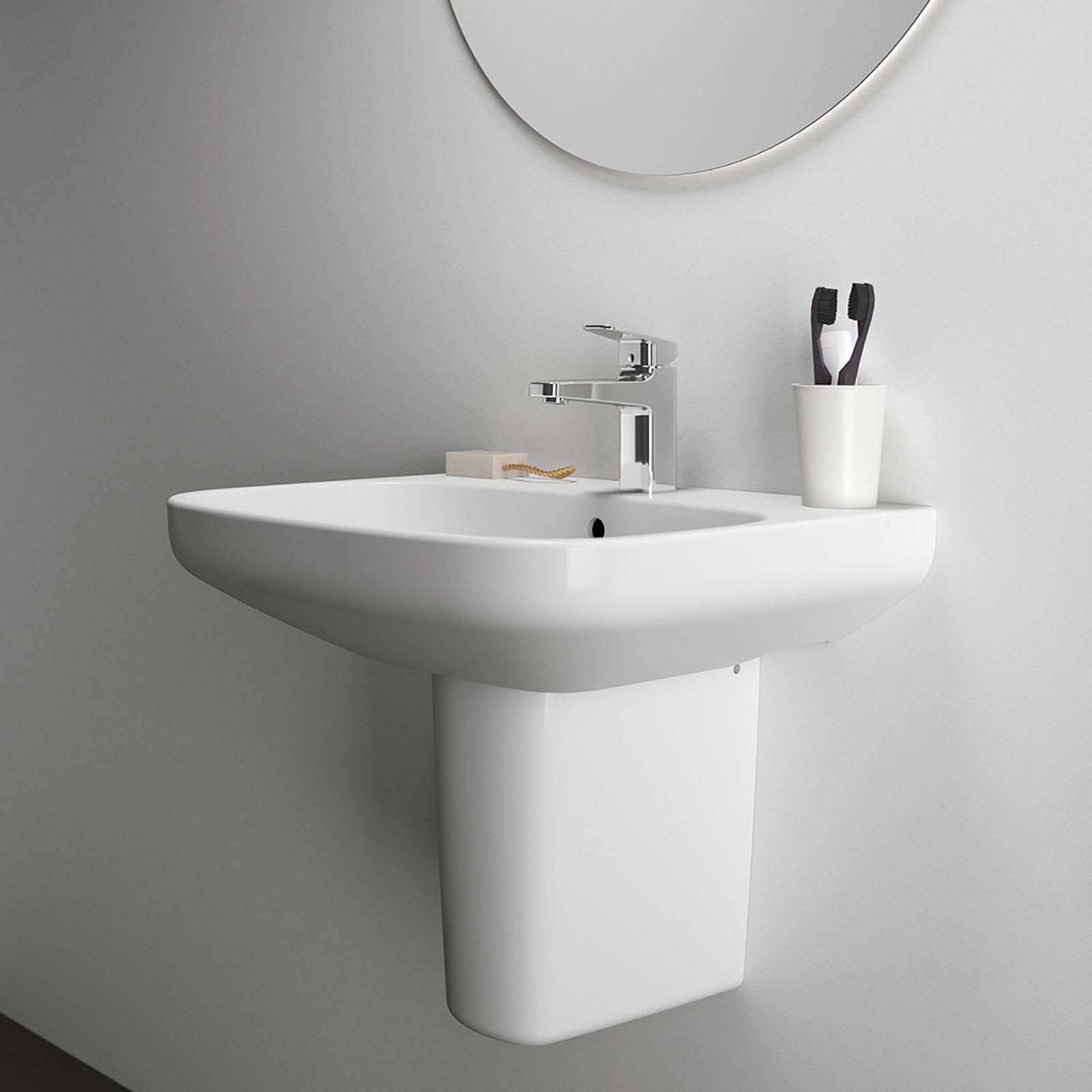 Ideal Standard i.life A Semi pedestal (H)331mm - Image 2