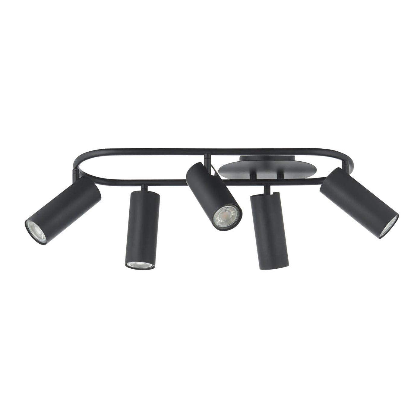 LED Ceiling Light 5 Way Matt Metal Black Dimmable Kicthen Dining  Modern - Image 3