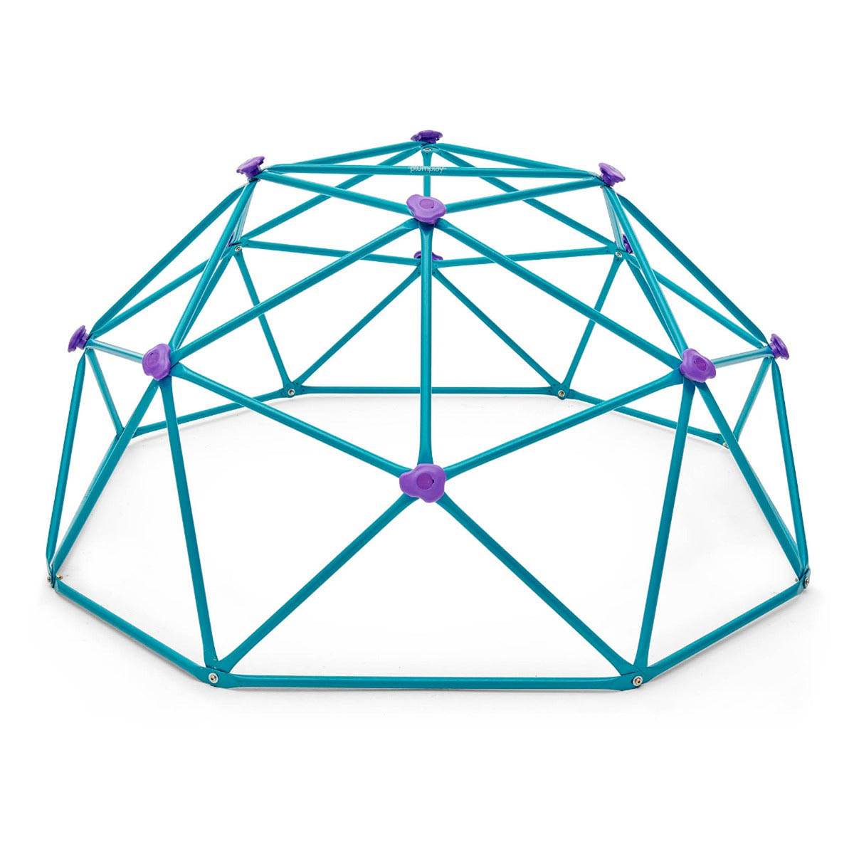 Kids Climbing Dome Metal Geo Frame Outdoor Weather Resistant 3+ (H)90(D)190cm - Image 1