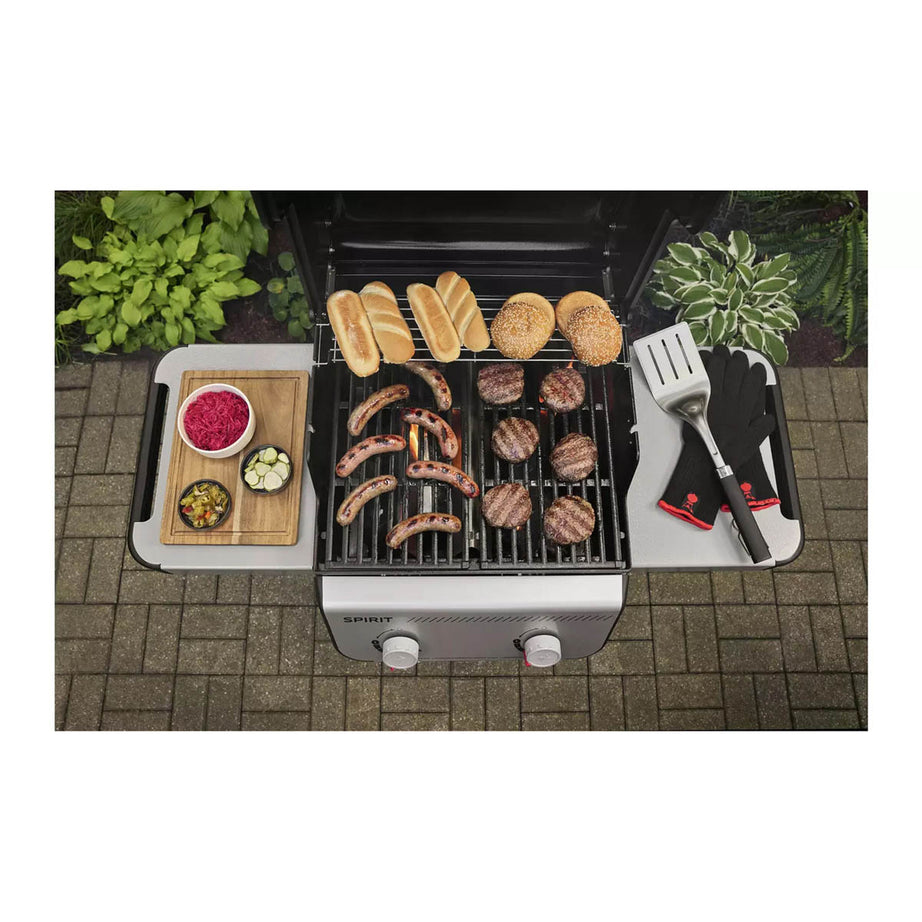 Weber Gas BBQ Grill 2 Burner Spirit E 210 Weather Resistant Portable Durable - Image 2