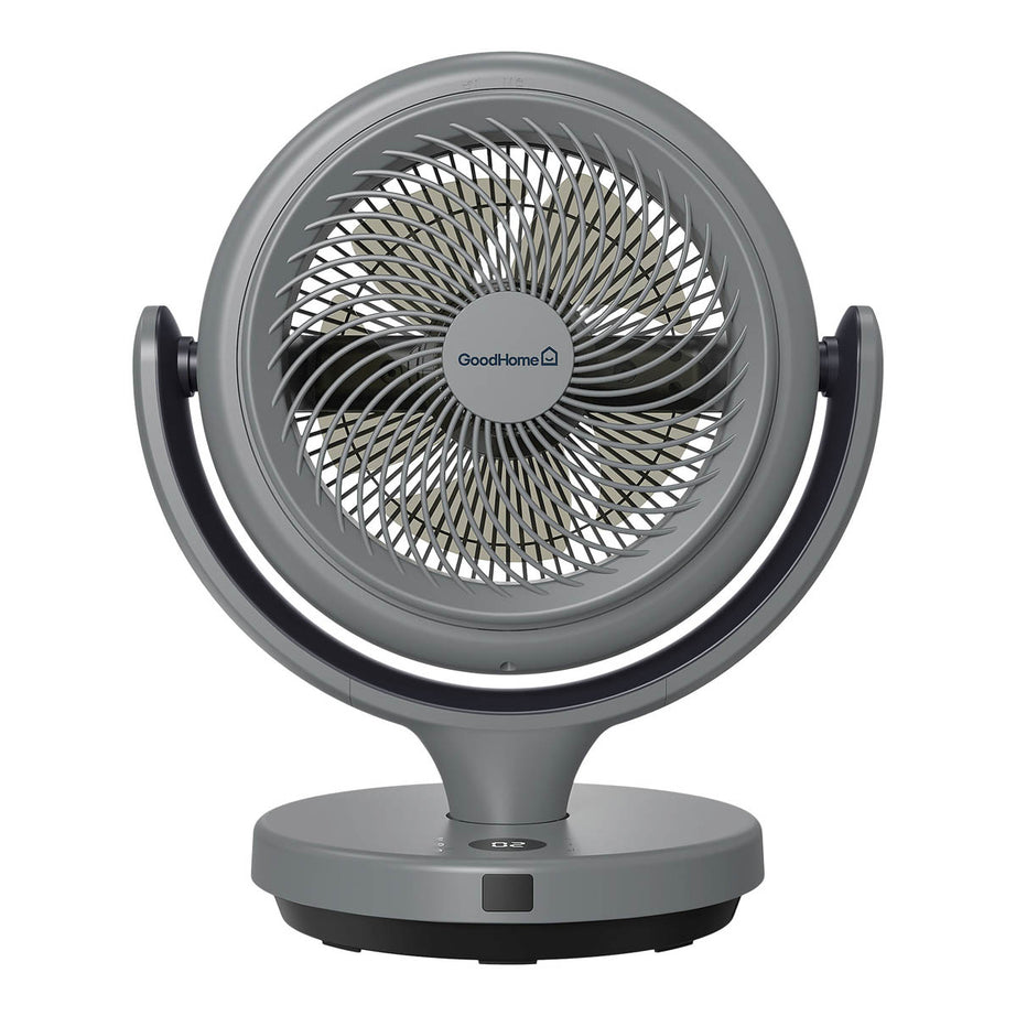 Desk Table Fan GHODF20-BKDC Grey Remote Control Oscillation Timer 8inch 41.5cm - Image 4