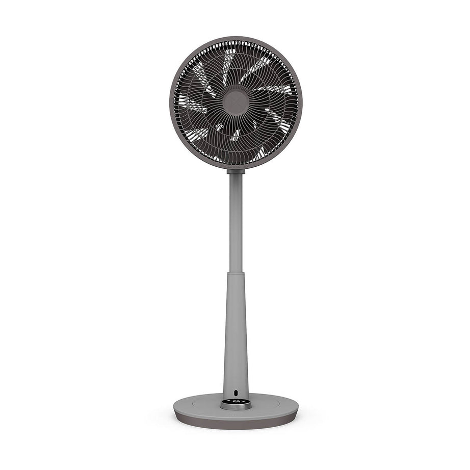 Duux Pedestal Fan Whisper 2 Quiet Mark Grey Oscillating Tilt 12" Remote Control - Image 2