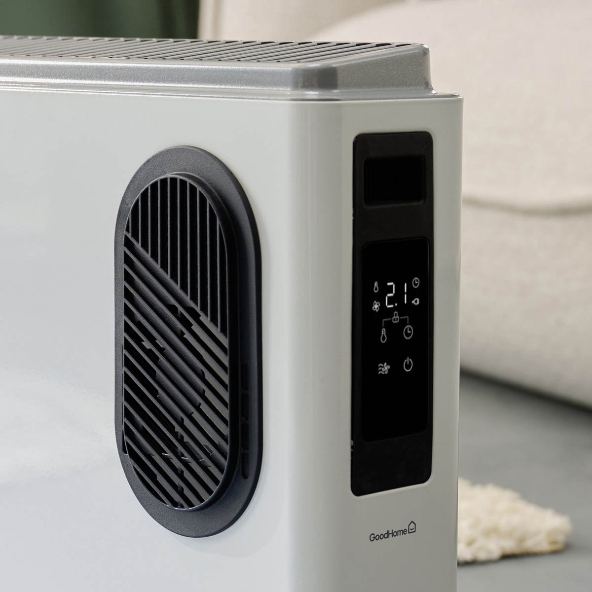 Convector Heater Radiator Portable White Timer 2 Heat Settings Thermostat 2000W - Image 6