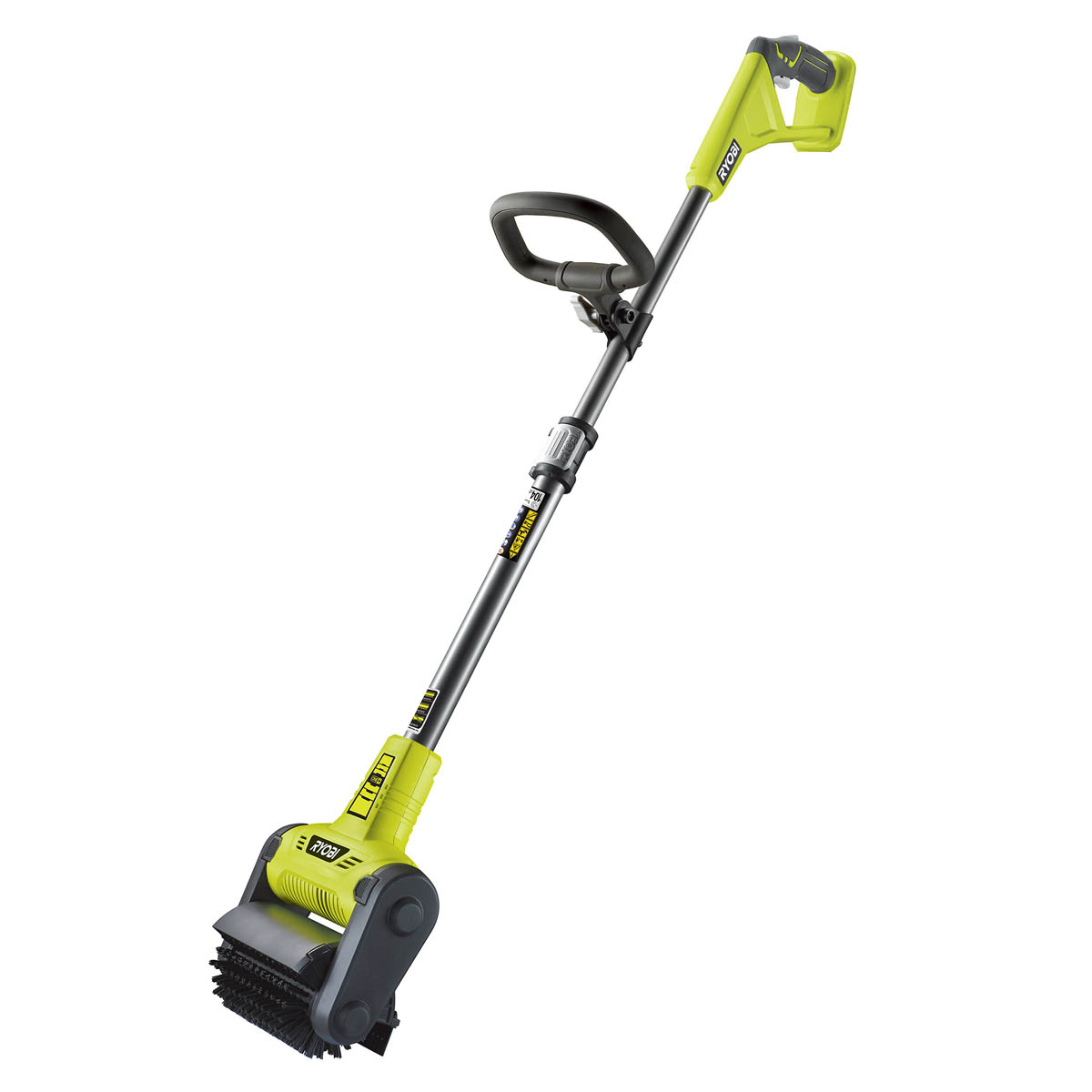 Ryobi Patio Cleaner Cordless Sweeper Garden Battery-Powered Telescopic Handle - Image 1