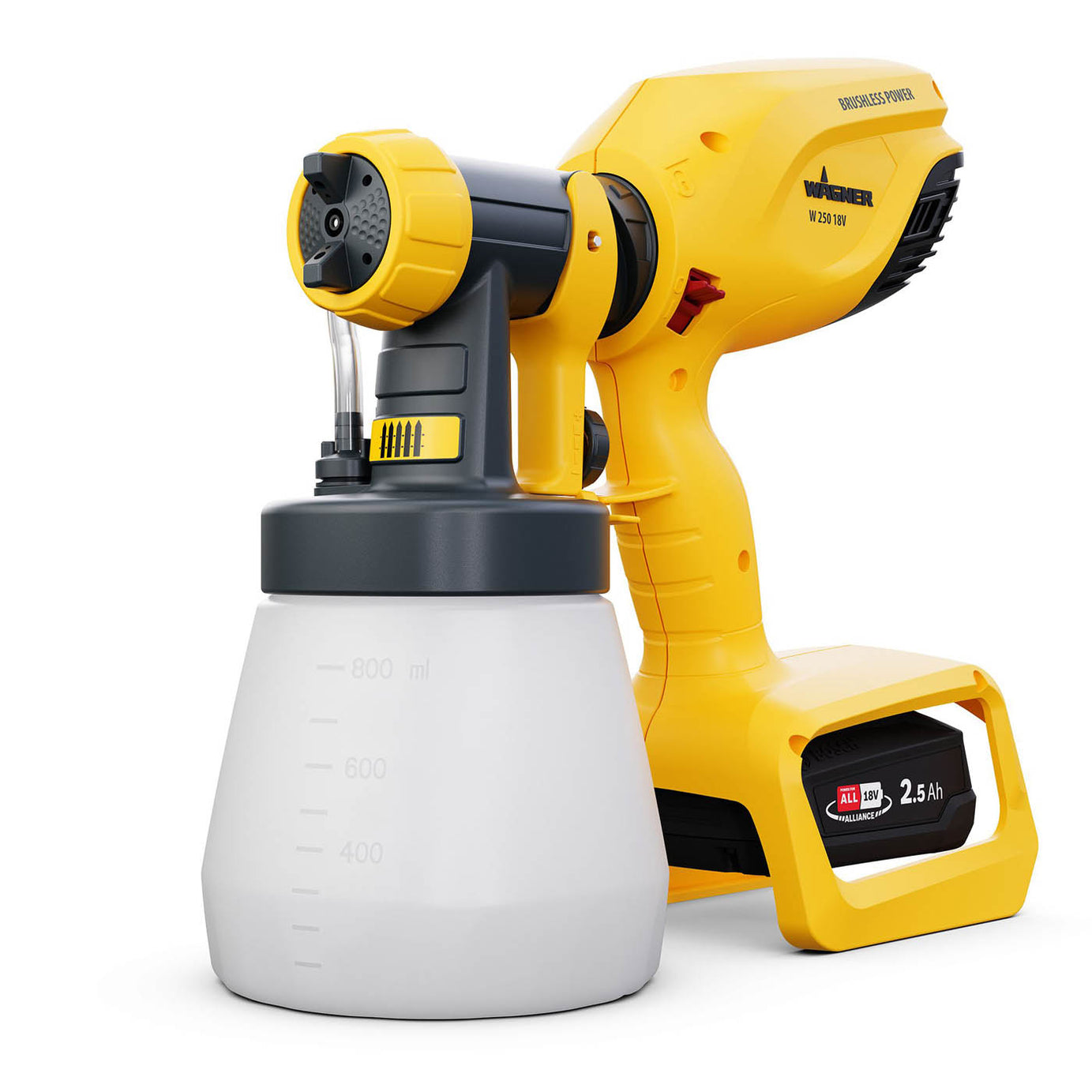 Wagner 18V Cordless HVLP paint sprayer - W 250 - Image 1
