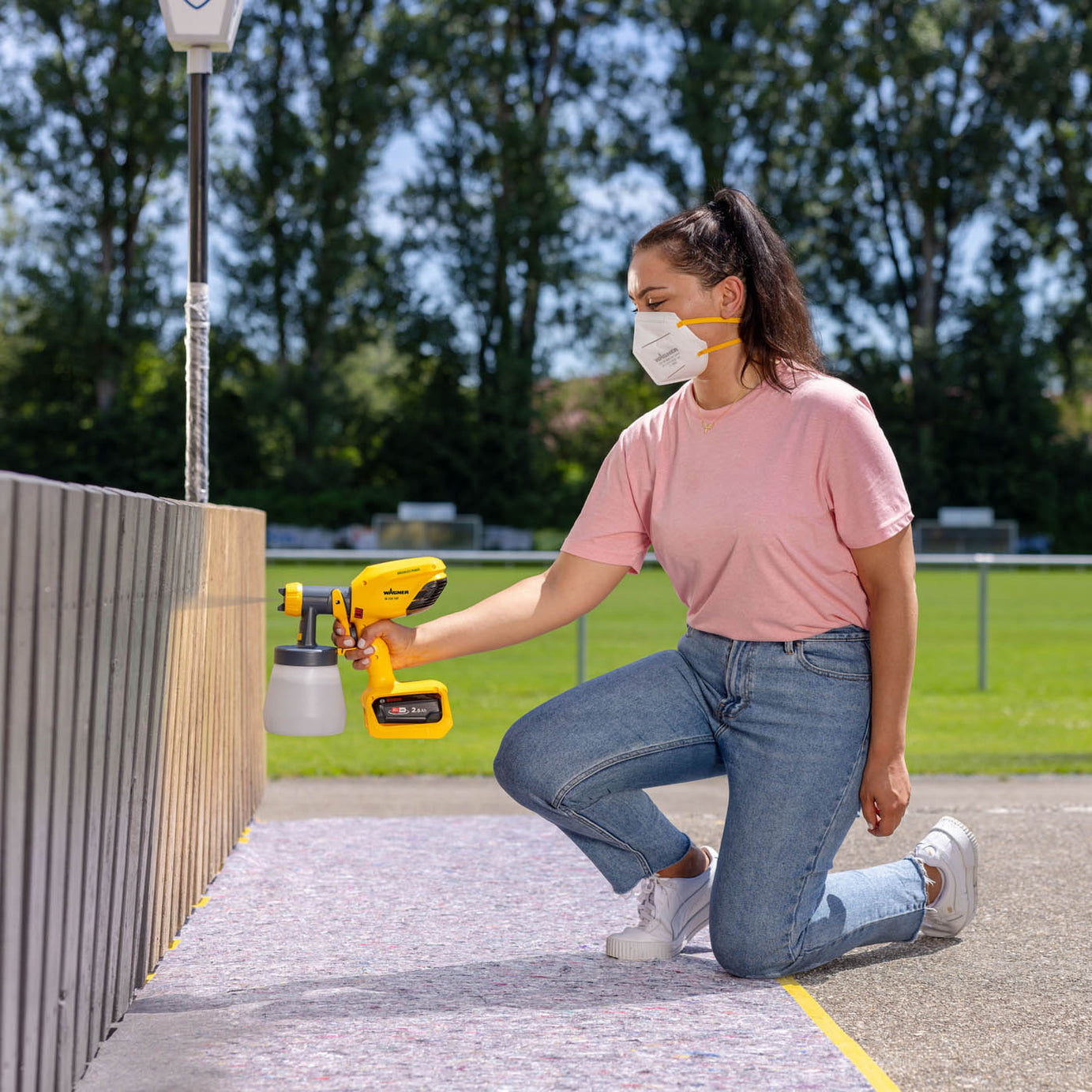 Wagner 18V Cordless HVLP paint sprayer - W 250 - Image 2