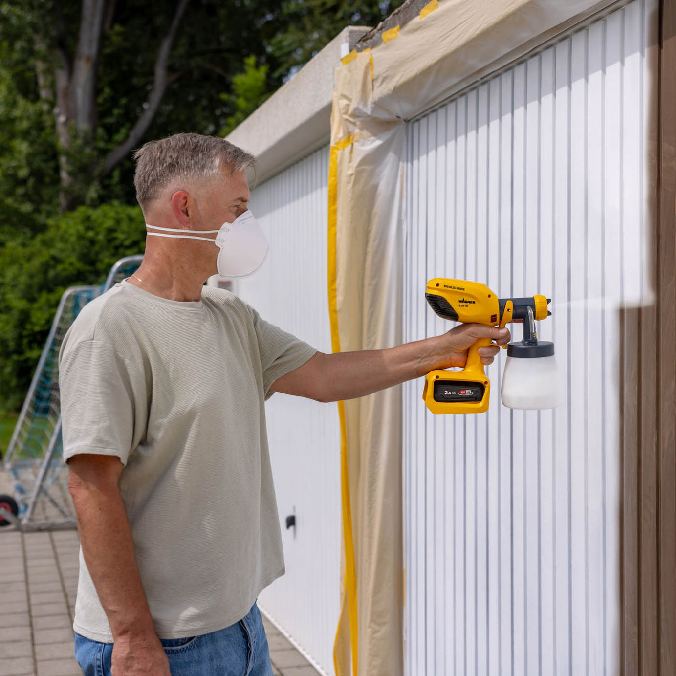 Wagner 18V Cordless HVLP paint sprayer - W 250 - Image 4