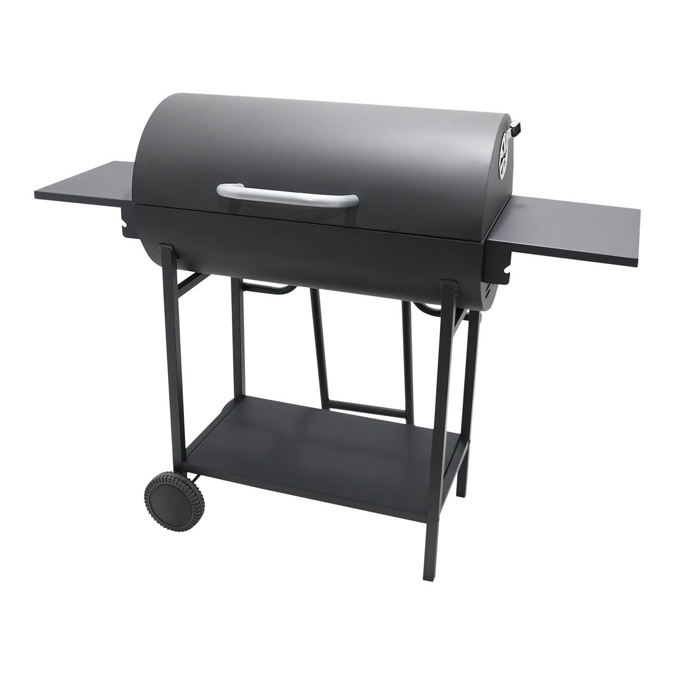 Stockton Black Barrel double grill Charcoal BBQ - Image 1