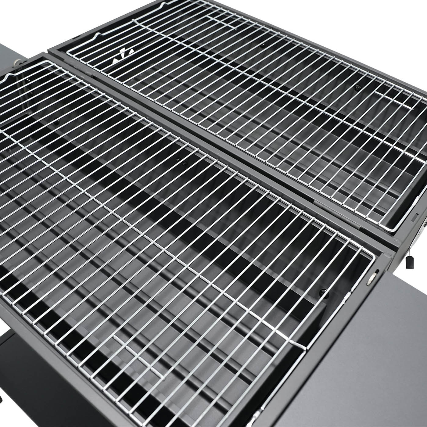 Stockton Black Barrel double grill Charcoal BBQ - Image 10