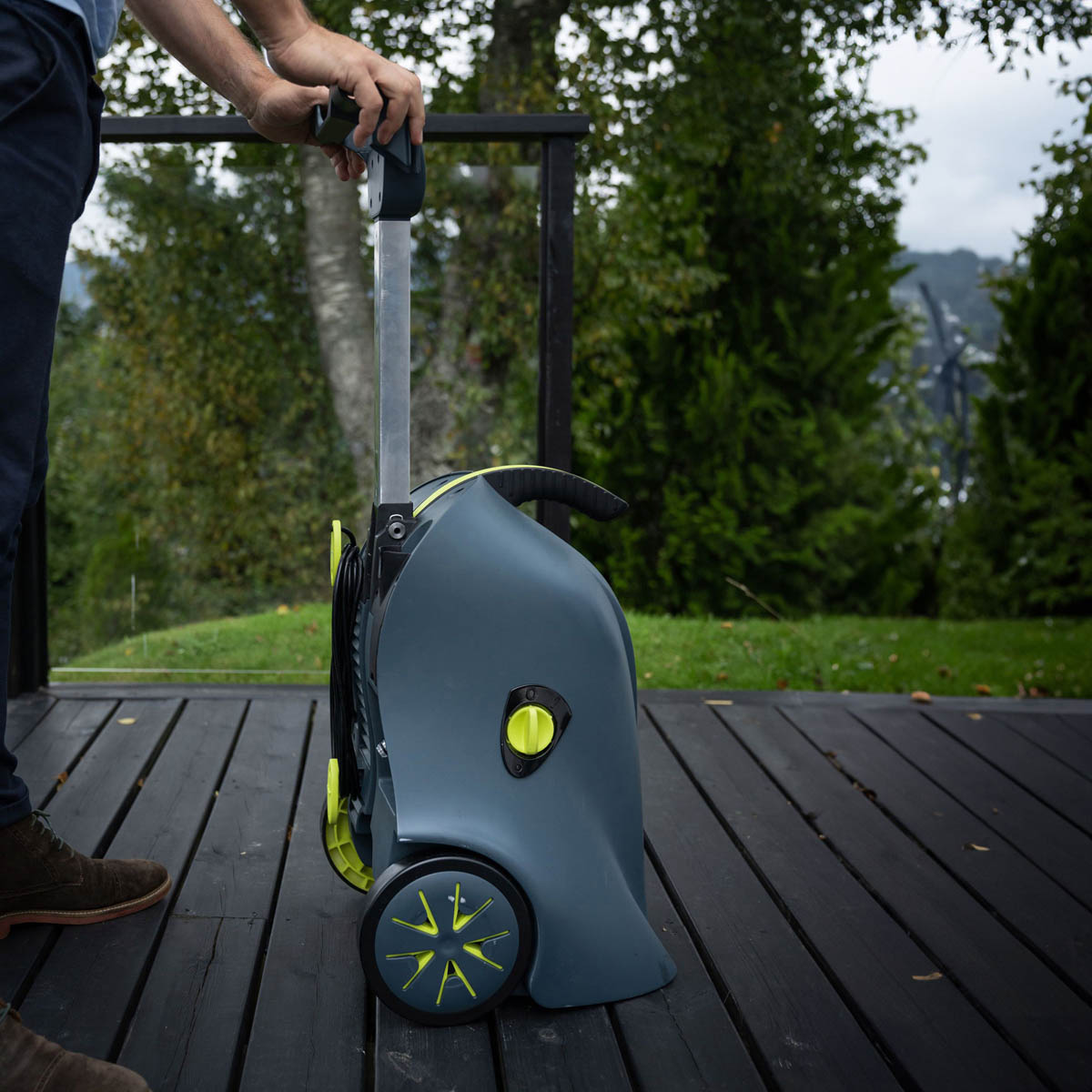 AVA Pressure Washer P50 Corded Electric Powerful Folding Handle 130bar 1.8kW - Image 4
