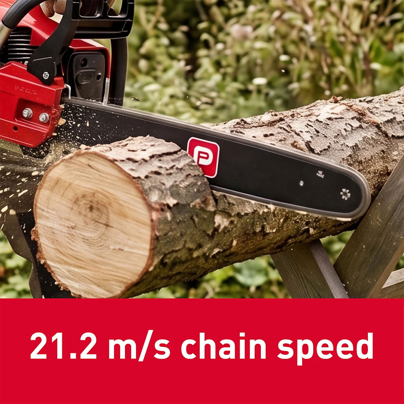 Performance Power Petrol Chainsaw CS5300-2 53cc 508mm Guide Bar Wood Cutter - Image 6