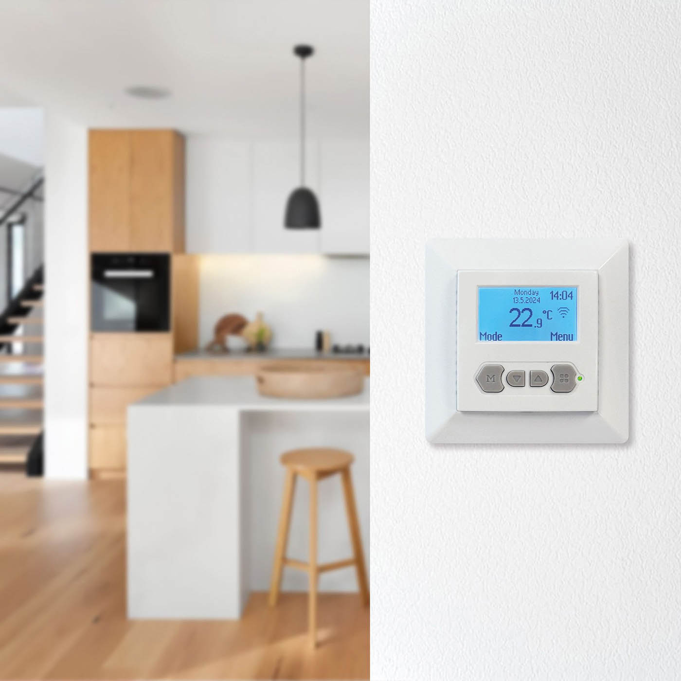 Klima MIC2 Wifi Digital Underfloor heating thermostat 230V - Image 3