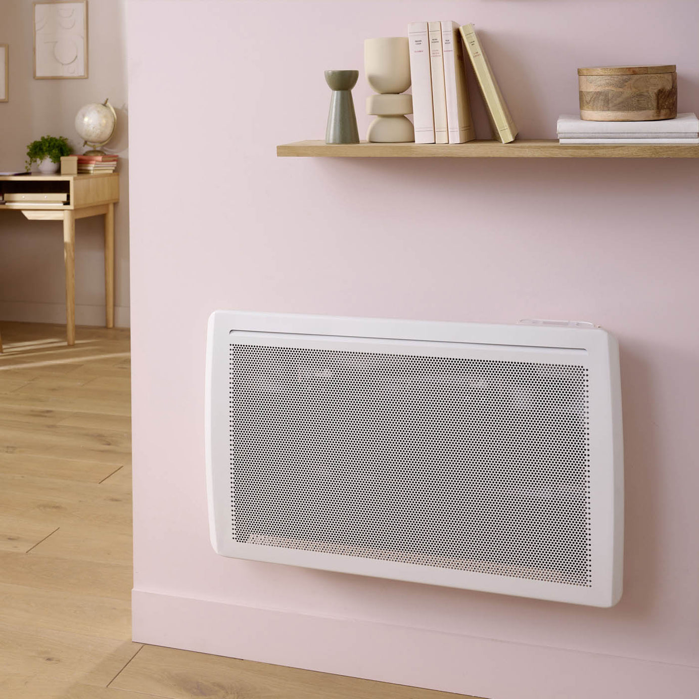 Panel Heater Electric White Adjustable Thermostat Wall Mounted Modern 2000W - Image 6