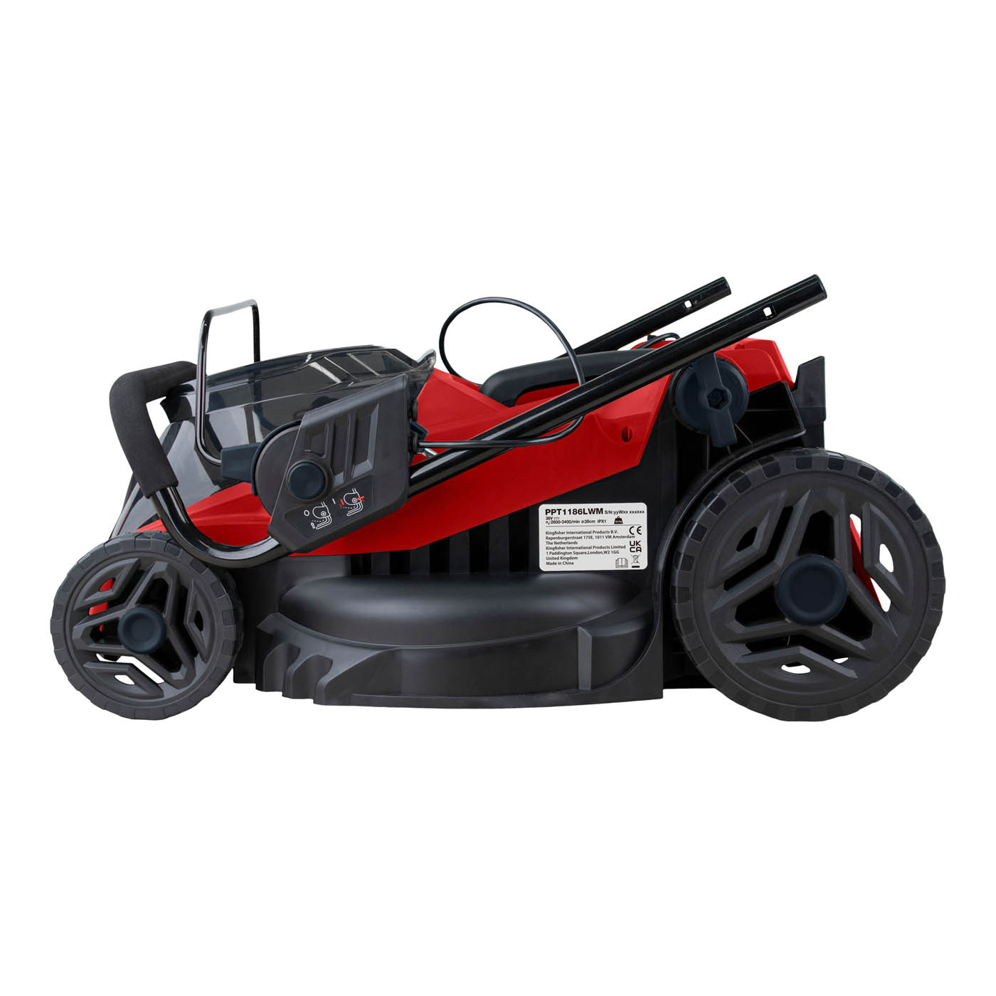 Performance Lawnmower Cordless 36V 2x4Ah PPT1186LWM 38cm Rotary Grass Cutter - Image 3