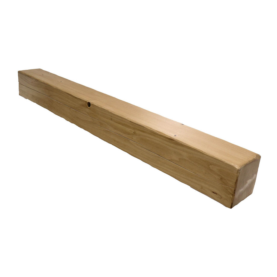 Focal Point Beam Mantel Natural Fully Finished Fireplace Shelf (H)14x(W)122cm - Image 1