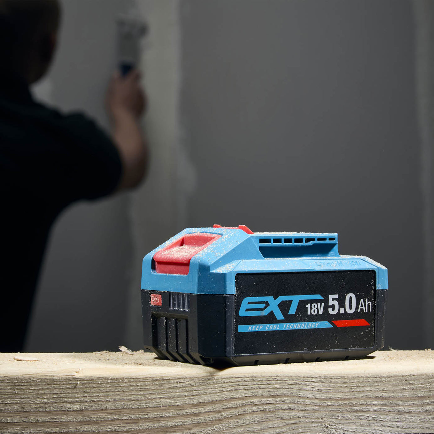 Erbauer Power Tool Battery 18V 5Ah Li-ion ERI1100BAT Charge Indicator Compact - Image 3