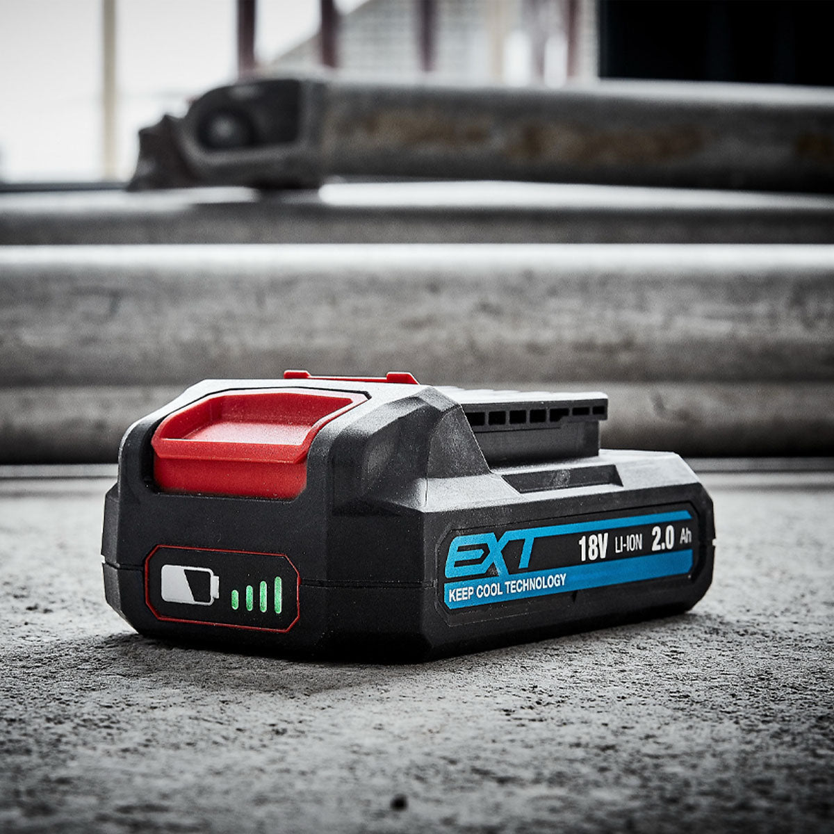 Erbauer Battery EXT 18V 2Ah Li-ion Battery - EBAT18-Li-2 Powerful Compact Lightweight - Image 3